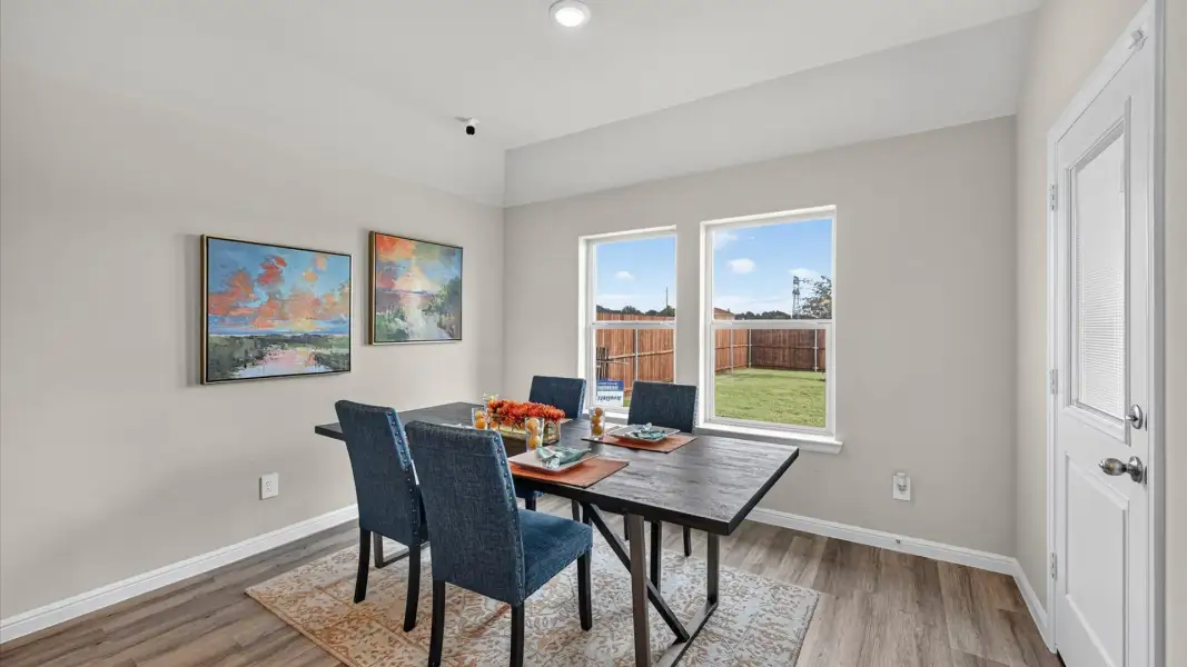Furnished interior view inside a new home in Parkerville Meadows, DeSoto (Image 9).
