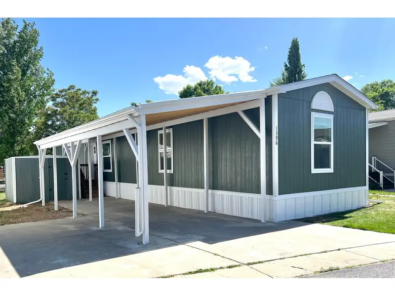 Exterior details and patio area of a home in , Loveland (Image 3).