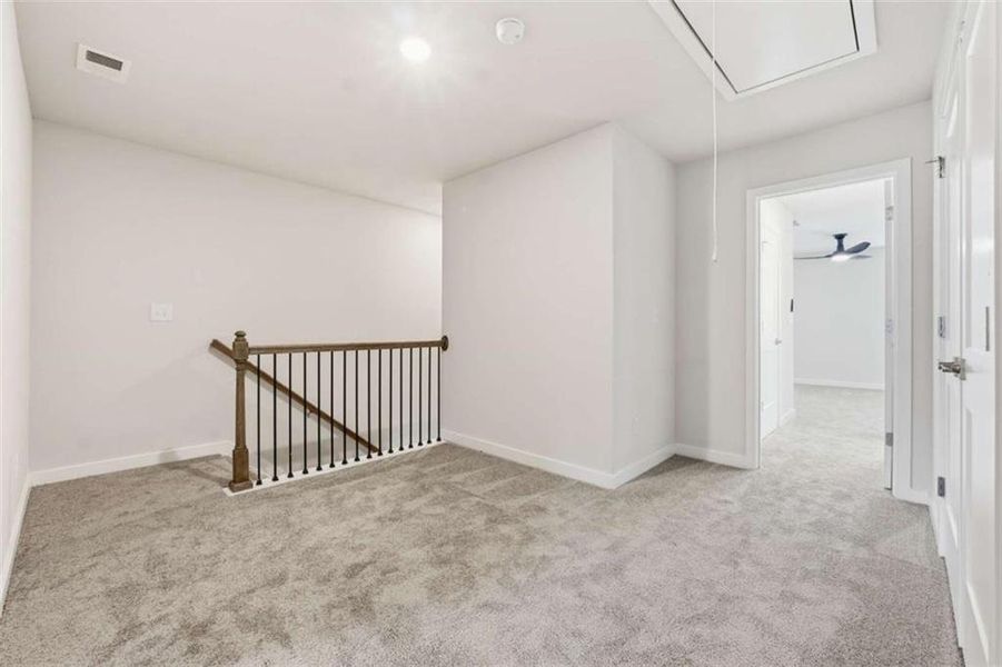 Spacious, unfurnished interior of a new home in The Enclave at Stonewall Station, Union City (Image 16).