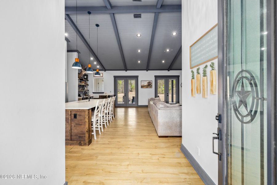 Furnished interior view inside a new home in , Jacksonville (Image 10).