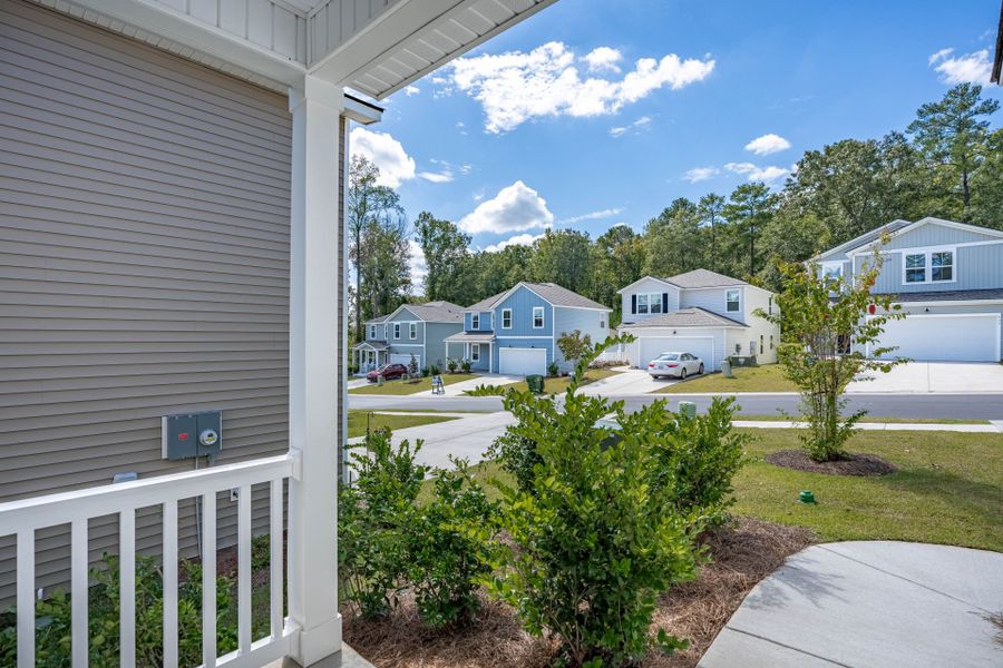 Exterior details and patio area of a home in Grand Arbor, Blythewood (Image 4).