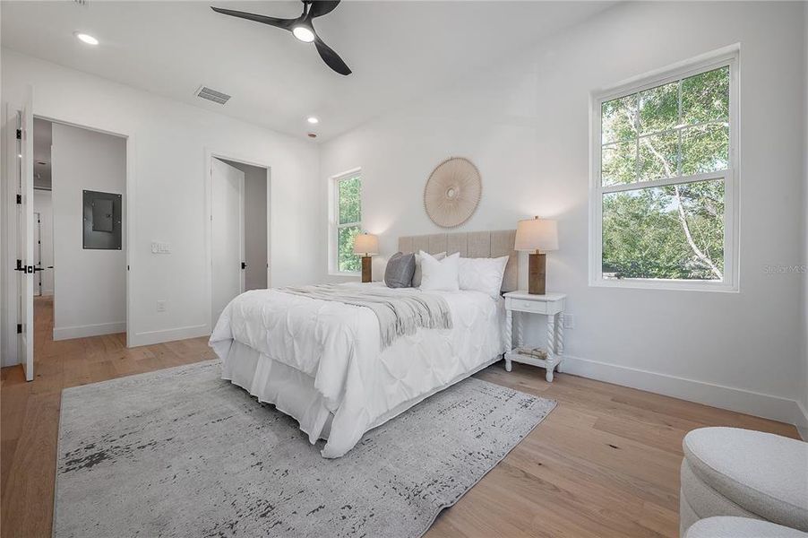 Furnished interior view inside a new home in , Tampa (Image 9).
