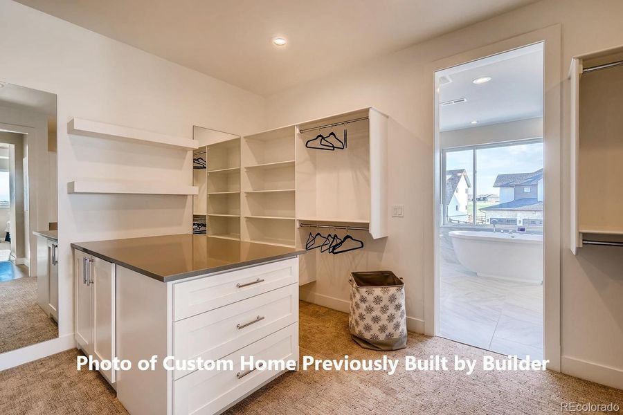 Primary Suite Photo Showcasing Example of Builder's Craftsmanship