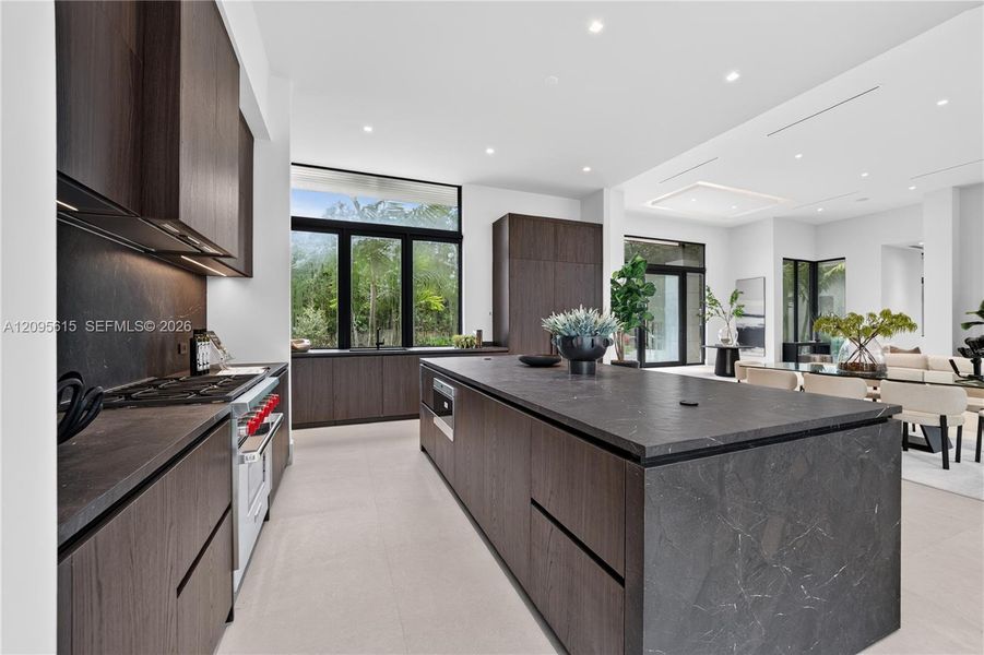 Furnished interior view inside a new home in , Miami (Image 5).