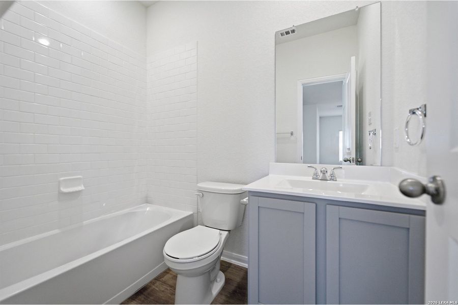 Furnished interior view inside a new home in Willow View, Converse (Image 5).