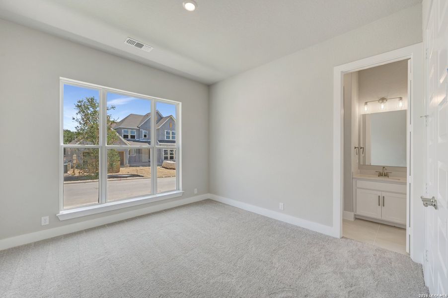 Spacious, unfurnished interior of a new home in Windsong - Legacy Series, Boerne (Image 38). Spacious, unfurnished interior of a new home in Windsong - Legacy Series, Boerne (Image 38).