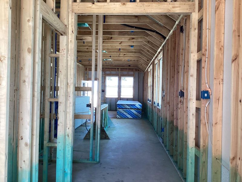 In-progress construction of a new home in The Homestead at Lariat, Liberty Hill, TX (Image 14). In-progress construction of a new home in The Homestead at Lariat, Liberty Hill, TX (Image 14).