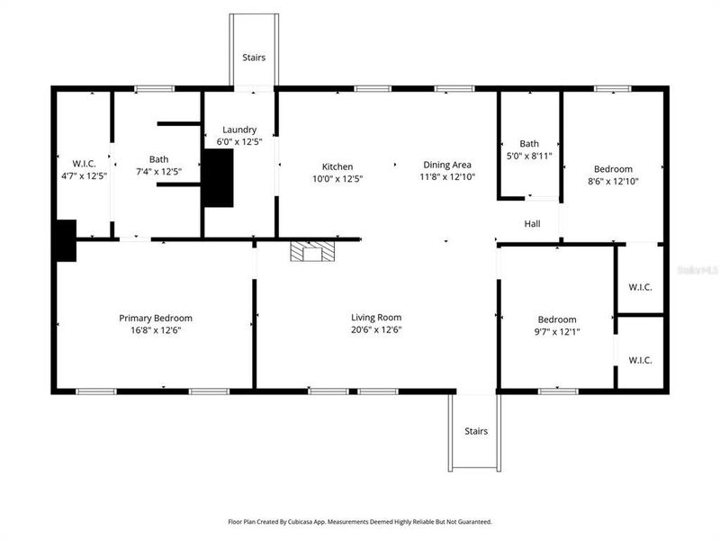 2D floor plan layout of this home in , Hernando, FL (Image 3).
