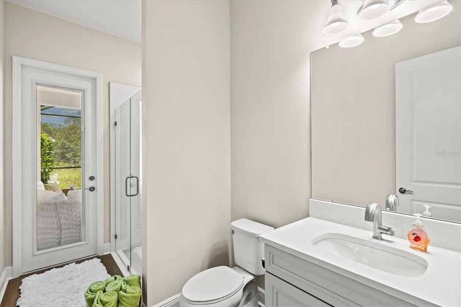 Furnished interior view inside a new home in Crosswind Ranch, Parrish (Image 71).