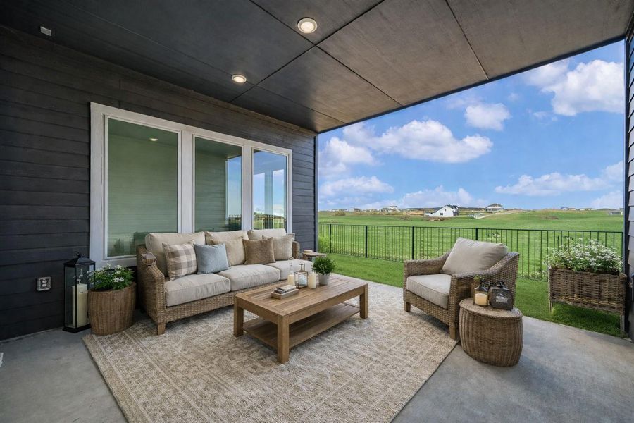 *Virtually Staged Patio*