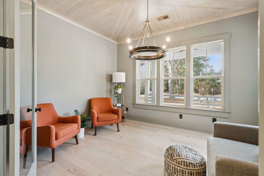 Furnished interior view inside a new home in , Mount Pleasant (Image 14).