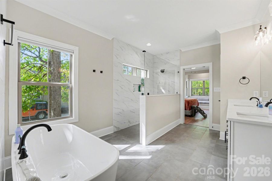 Furnished interior view inside a new home in , Denver (Image 15).