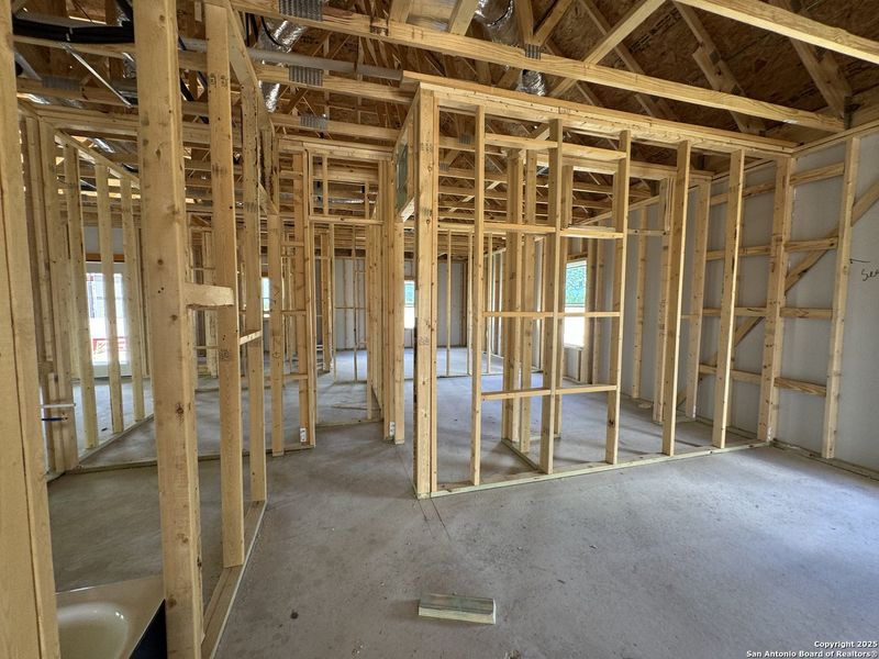 In-progress construction of a new home in The Preserve at the Wilder, Adkins, TX (Image 7).