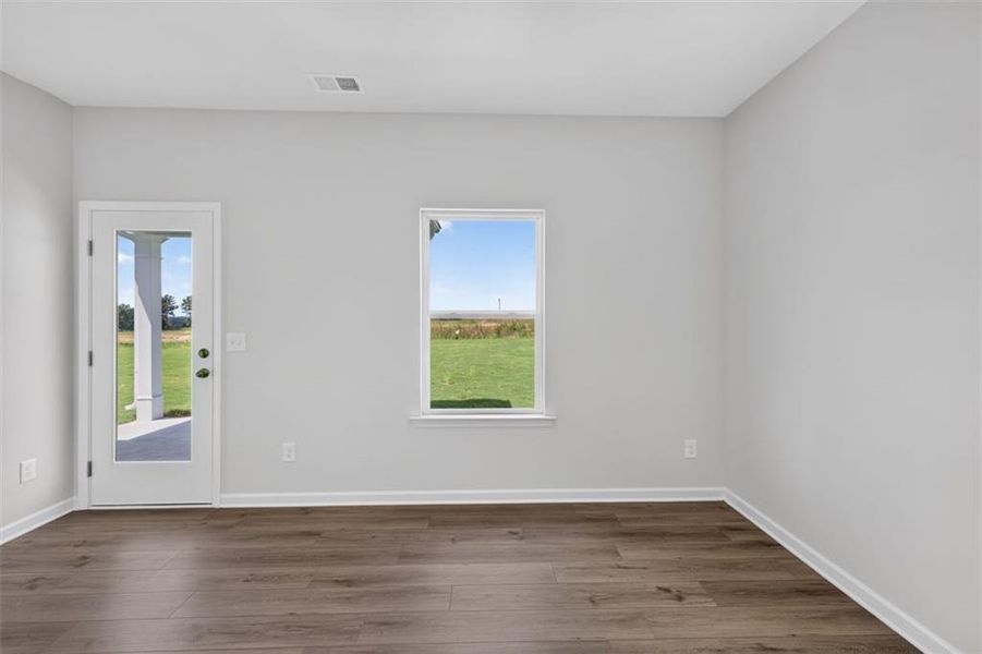 Spacious, unfurnished interior of a new home in The Stiles, Cartersville (Image 22).