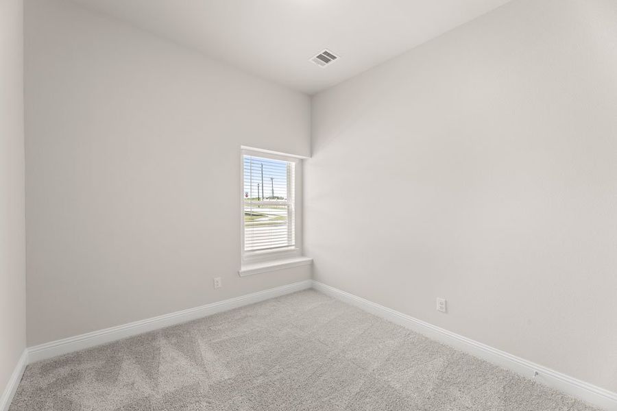 Representative exterior photo of a completed home built from the Cambridge by Impression Homes in Timberbrook, Justin, TX (Image 20). Representative exterior photo of a completed home built from the Cambridge by Impression Homes in Timberbrook, Justin, TX (Image 20).