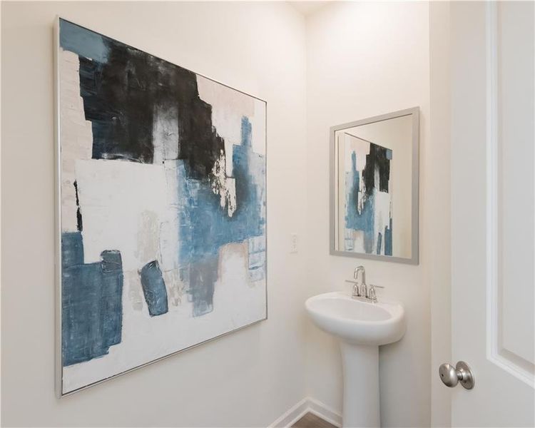 Furnished interior view inside a new home in , Conyers (Image 25).