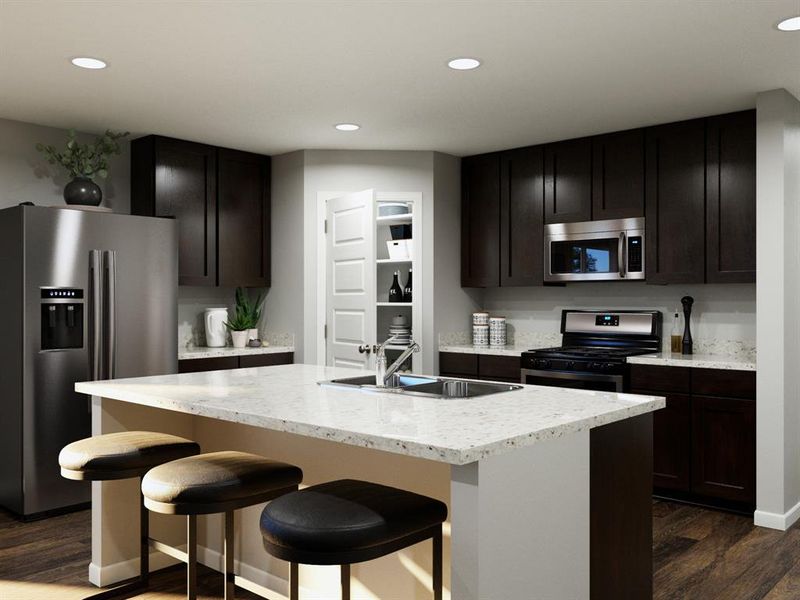 Photos are a representation of the floor plan. Options and interior selections will vary.