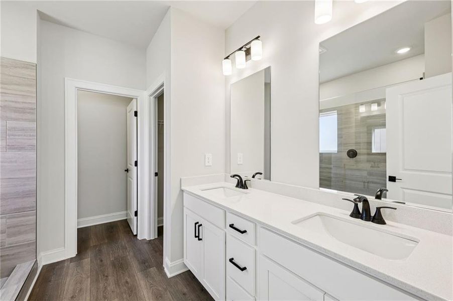 Furnished interior view inside a new home in River Pointe, Monroe (Image 13).