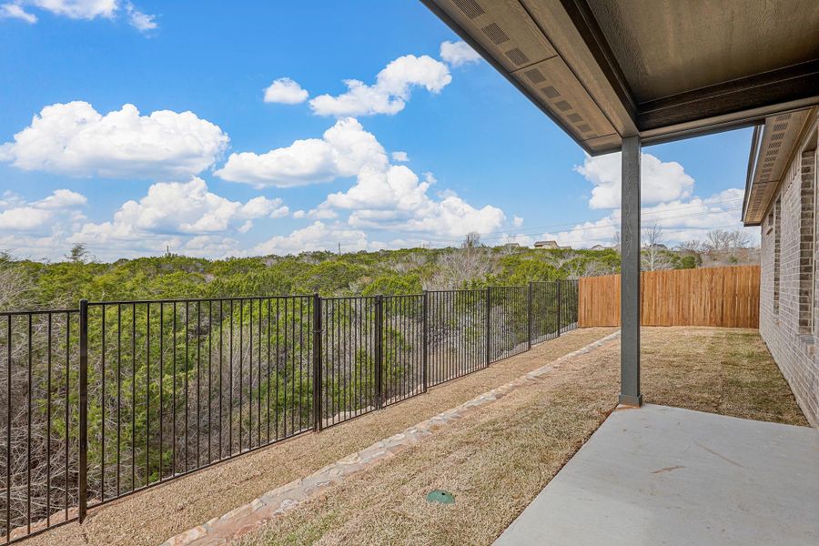 View from Back of Home - Sample Picture of Same Floorplan - Elevation, Finishes and Availability could differ.