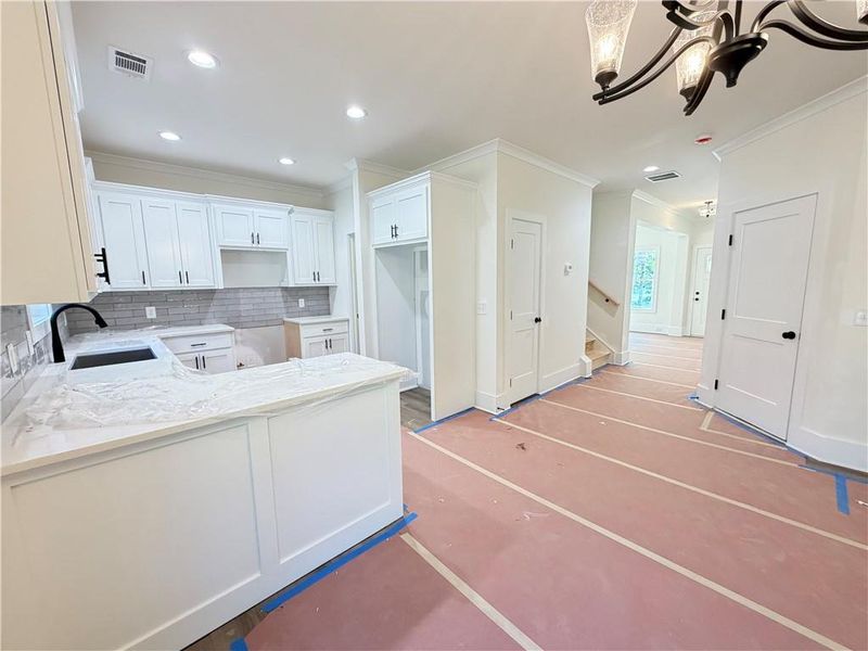 In-progress construction of a new home in , Jefferson, GA (Image 24).