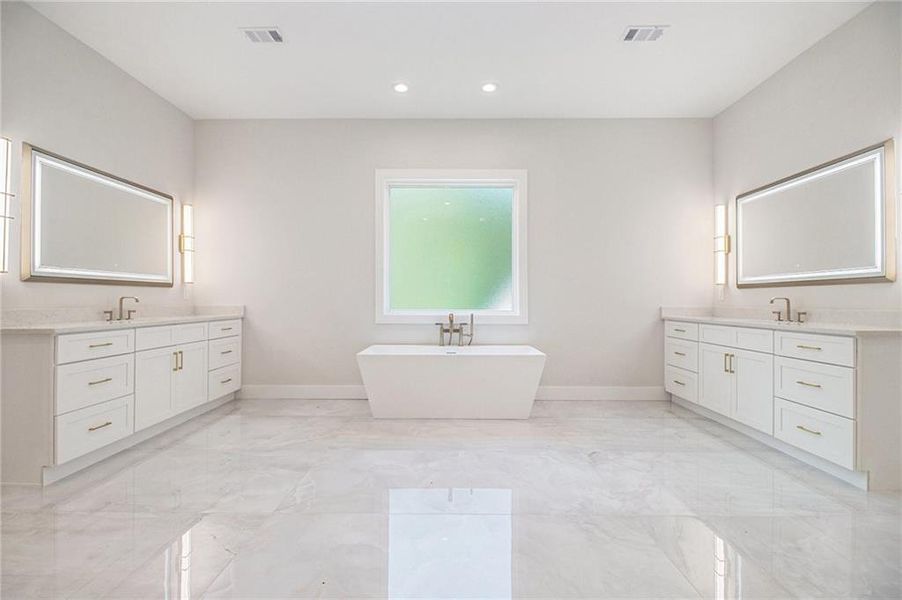 Furnished interior view inside a new home in , Alpharetta (Image 6).