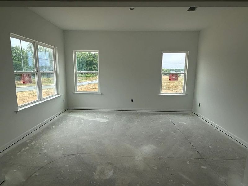 In-progress construction of a new home in The Point, Rolesville, NC (Image 5).