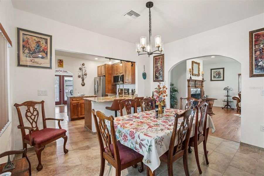 Furnished interior view inside a new home in , St. Petersburg (Image 21).