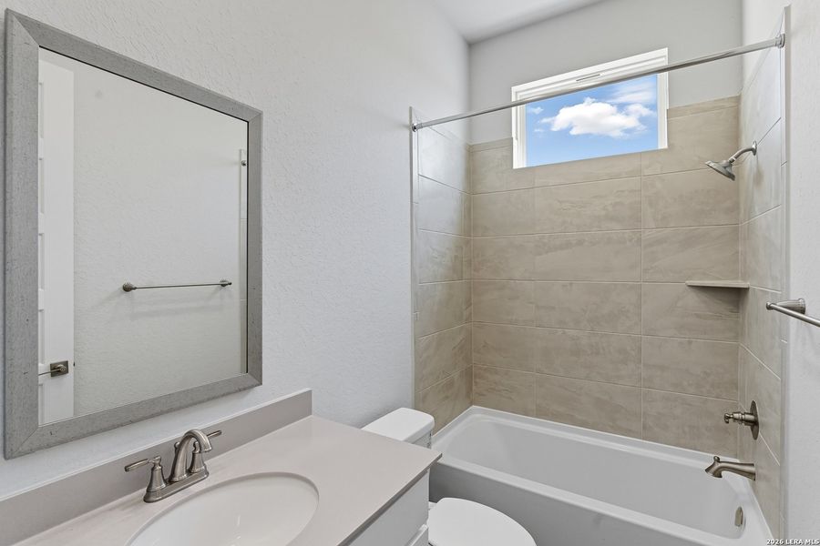 Furnished interior view inside a new home in Prominence, San Antonio (Image 16).