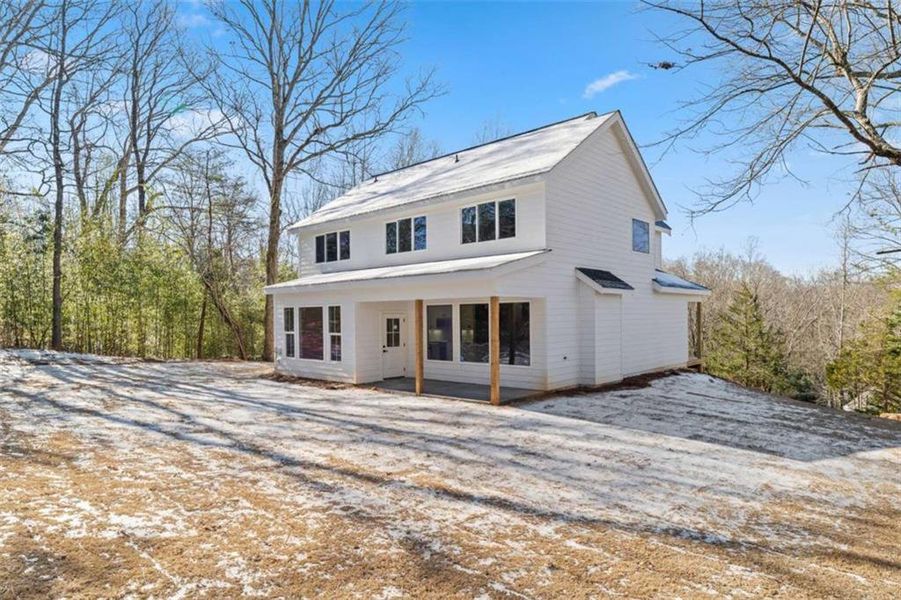 Exterior details and patio area of a home in , Gainesville (Image 27).