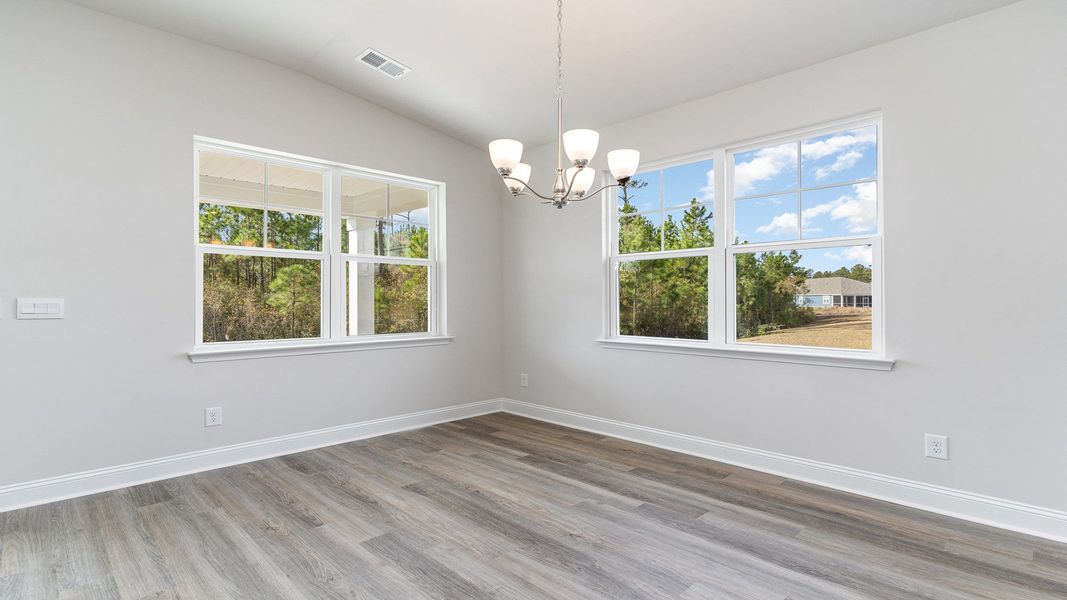 Spacious, unfurnished interior of a new home in Auberon Woods, Conway (Image 8).