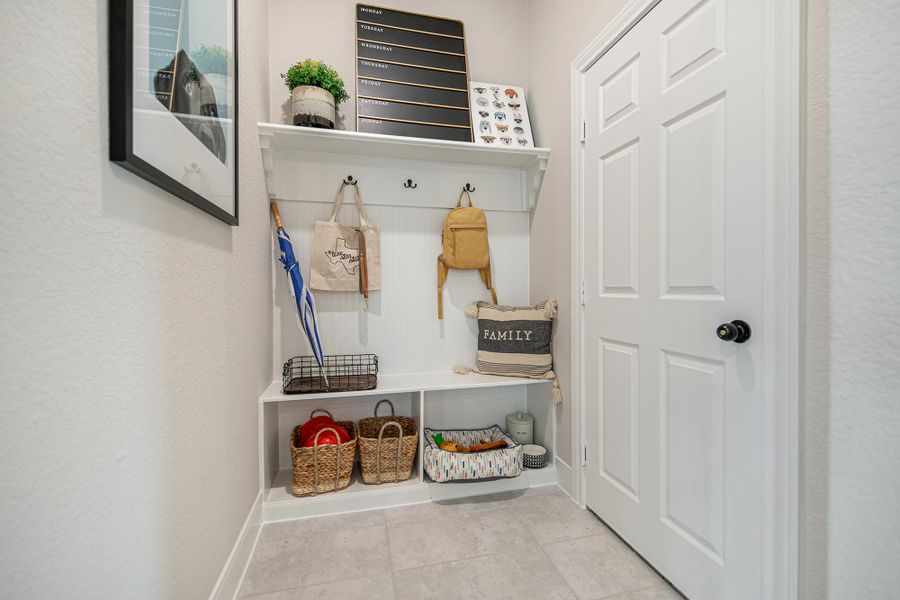 The Bluebonnet - Mud Room