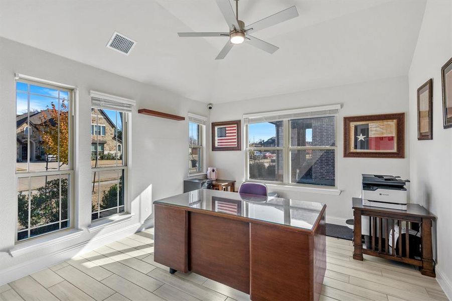 Furnished interior view inside a new home in The Grove, Midlothian (Image 8).