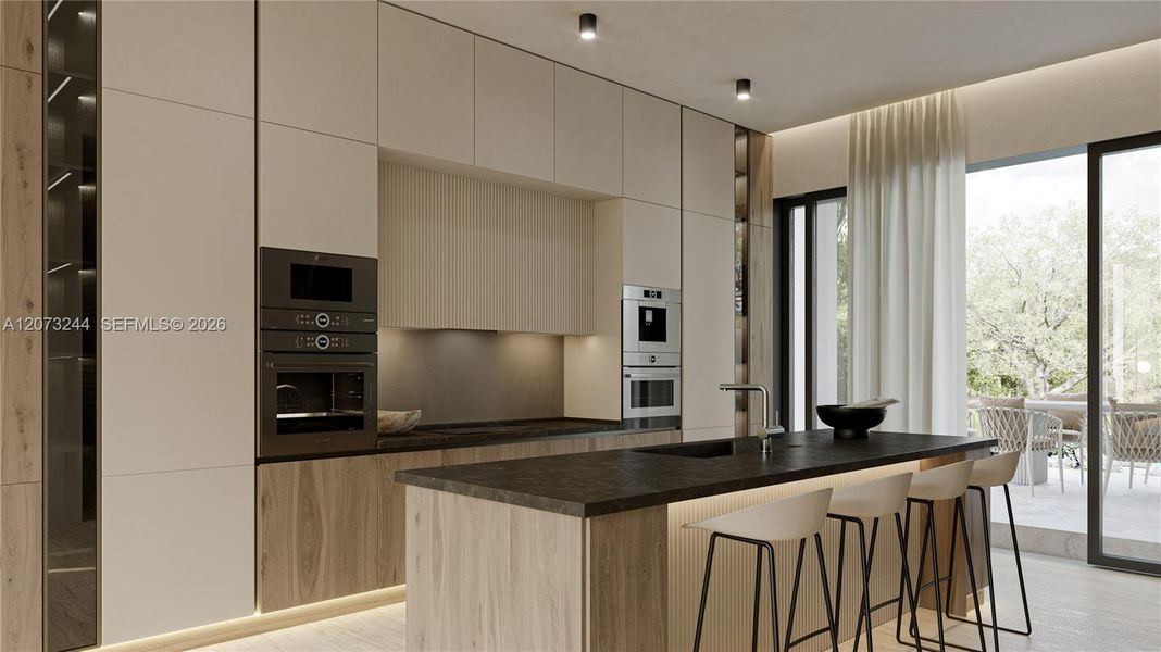 Furnished interior view inside a new home in , North Bay Village (Image 12).