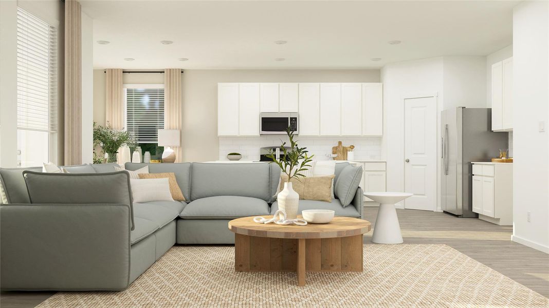 Furnished interior view inside a new home in Elm Creek, Elgin (Image 17).