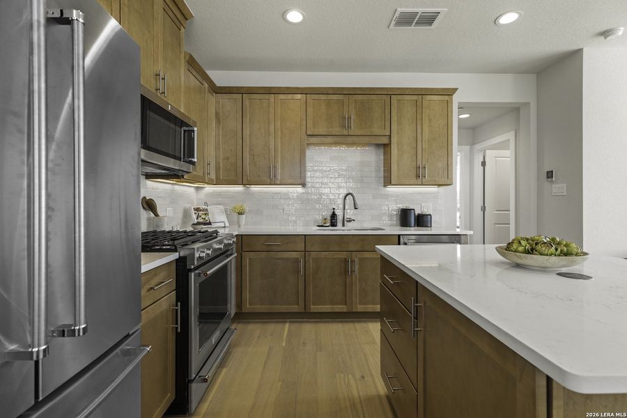 Furnished interior view inside a new home in , San Antonio (Image 9).