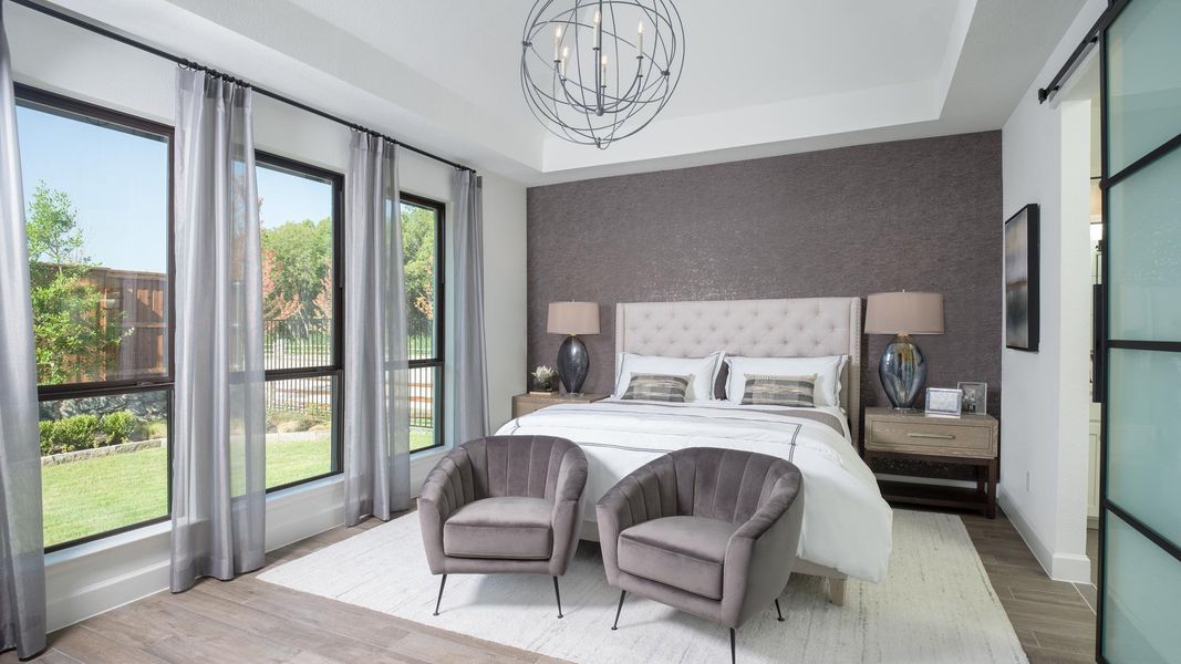 Furnished interior view inside a new home in Austin Point, Richmond (Image 10). Furnished interior view inside a new home in Austin Point, Richmond (Image 10).