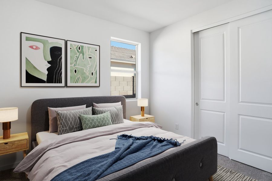 Furnished interior view inside a new home in Montana Vista - Highland, Buckeye (Image 15).