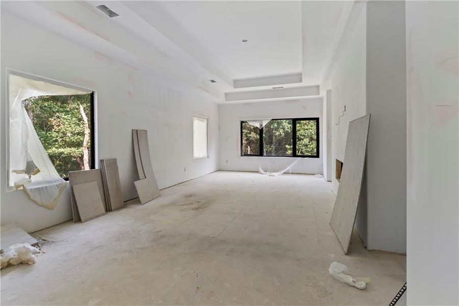 In-progress construction of a new home in , Fairburn, GA (Image 59).
