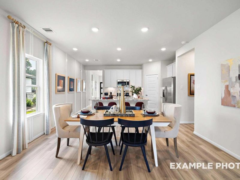 Furnished interior view inside a new home in Caney Creek Place, Conroe (Image 14). Furnished interior view inside a new home in Caney Creek Place, Conroe (Image 14).