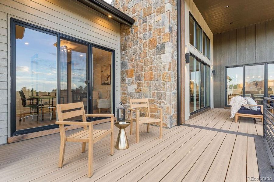 Furnished interior view inside a new home in , Parker (Image 8).