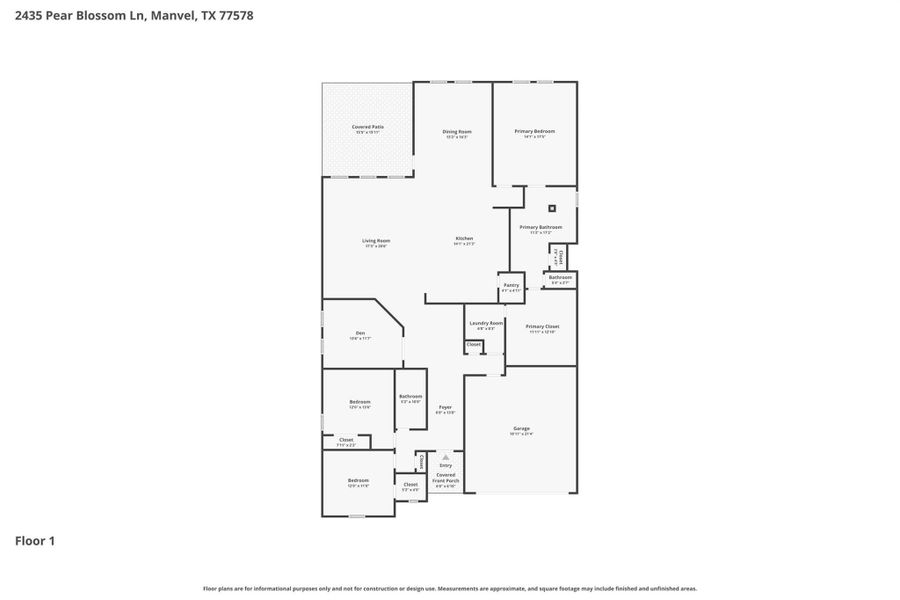 sample floor plan