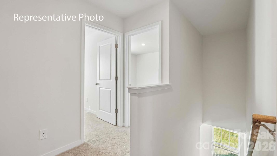 Spacious, unfurnished interior of a new home in Secrest Commons, Monroe (Image 19).