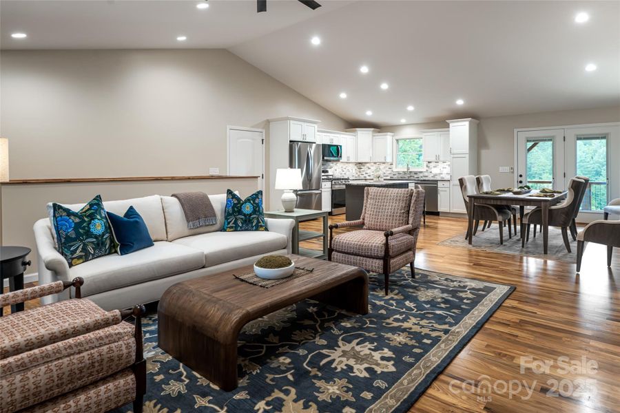 Furnished interior view inside a new home in , Mars Hill (Image 27).