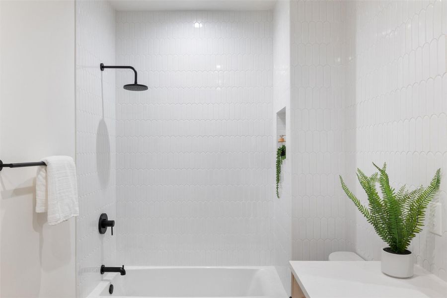 Close-up of interior finishes inside a home in , Austin (Image 20).