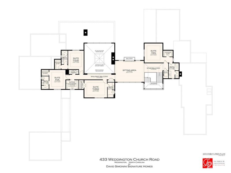 2D floor plan layout of this home in , Waxhaw, NC (Image 4).