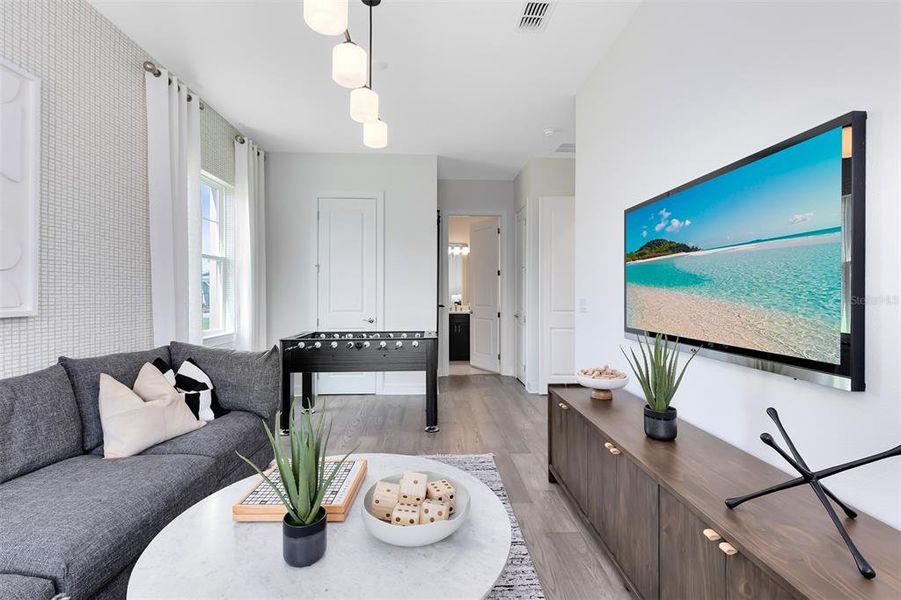 Furnished interior view inside a new home in Winter Grove, Winter Garden (Image 47).