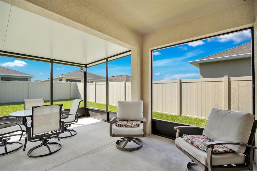 Exterior details and patio area of a home in , Sanford (Image 27).