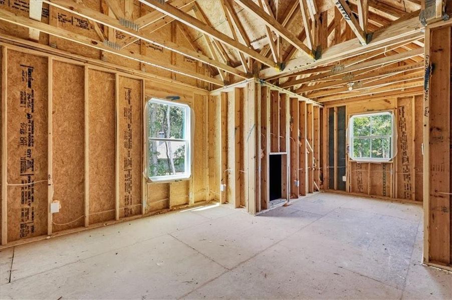In-progress construction of a new home in , Monroe, GA (Image 63).