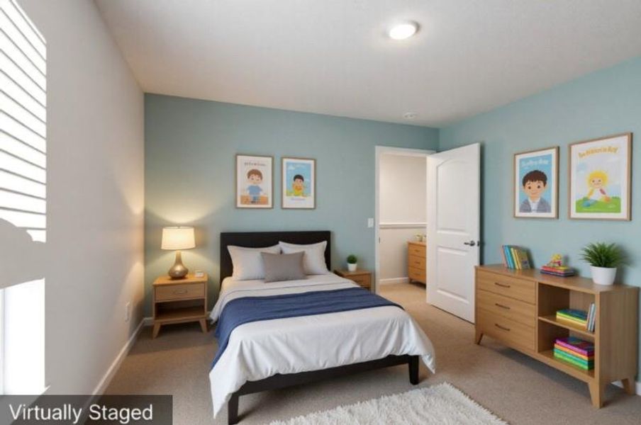 Furnished interior view inside a new home in , Dawsonville (Image 17).