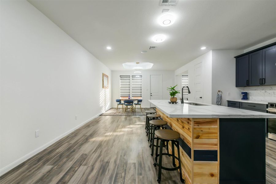 Furnished interior view inside a new home in , Baytown (Image 27).